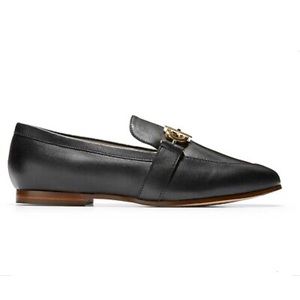 Womens Cole Haan Modern Classic Loafer - Black Leather, Size 5